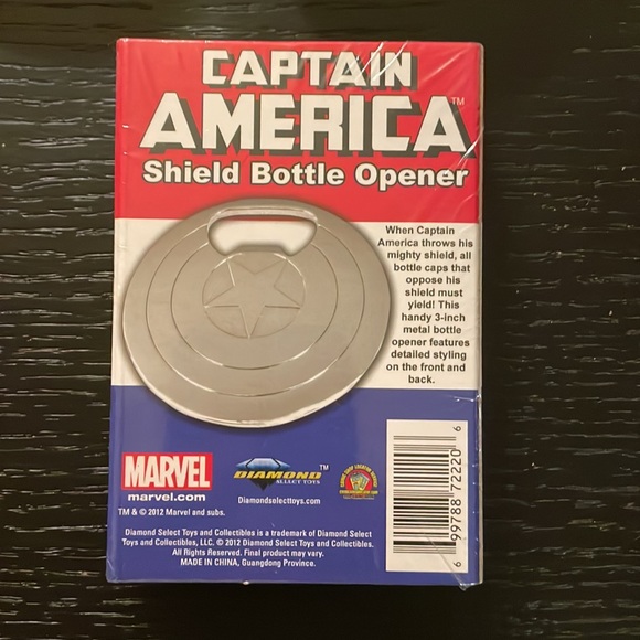 New captain America shield bottle opener - Picture 2 of 6